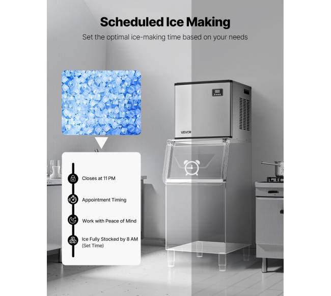 Komercinis ledo gaminimo aparatas 181 kgpara5