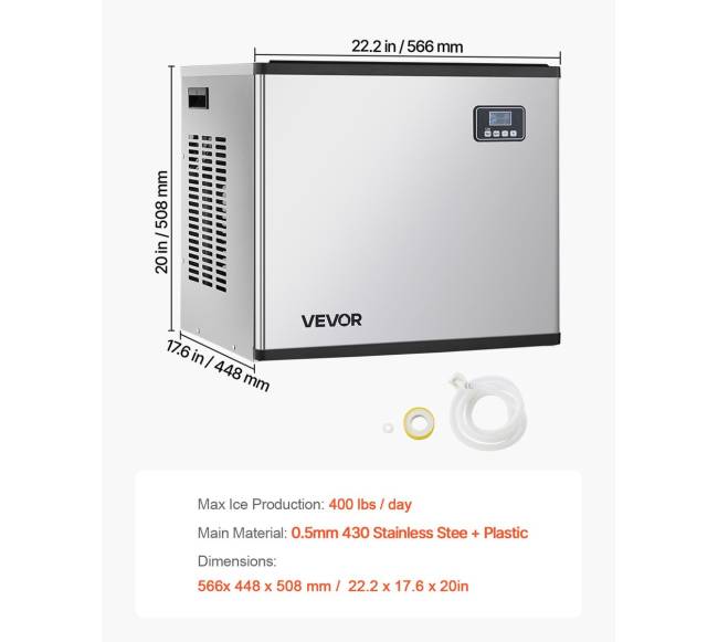 Komercinis ledo gaminimo aparatas 181 kgpara6