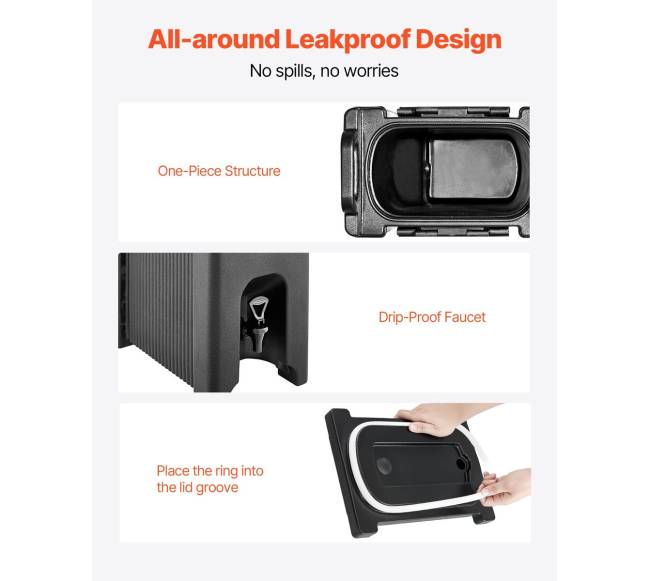 Izoliuotas gėrimų dalytuvas 19 l, 2 vnt.3