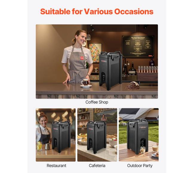 Izoliuotas gėrimų dalytuvas 19 l, 2 vnt.5