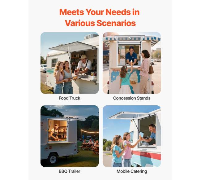 92x92 cm maisto langas su markize maisto sunkvežimiui5