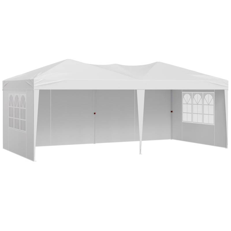 Iššokantis pavėsinė 3 x 6 m su sienelėmis0