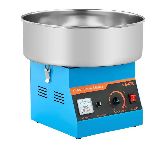 Elektrinė vatos gaminimo mašina 1000W mėlyna10