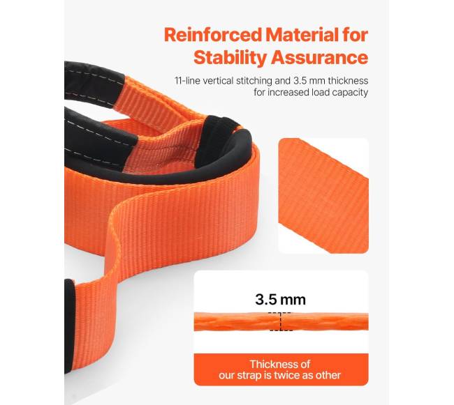 Automobilio vilkimo diržas 16329 kg, 6.1 m2