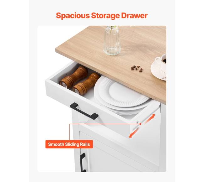 Virtuvės sala ant ratukų su spintele3