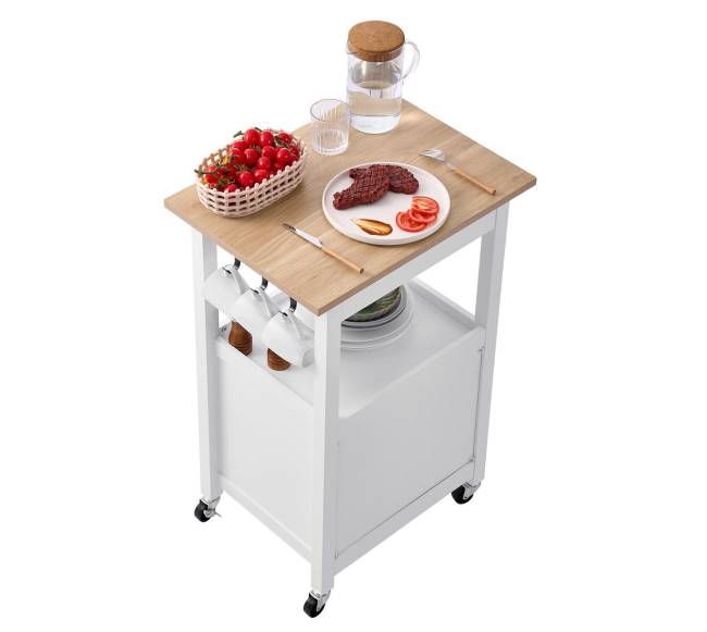 Virtuvės sala ant ratukų su spintele10