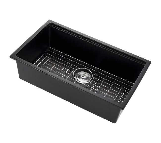 76 cm granito virtuvės plautuvė RV barui10