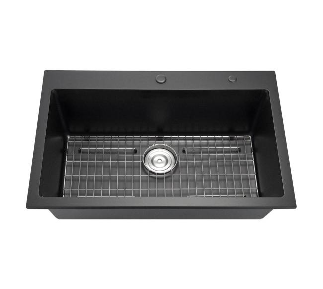 84 cm virtuvės kriauklė iš granito9