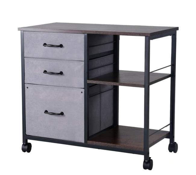 Mobilus metalinis failų kabinetas su stalčiais0