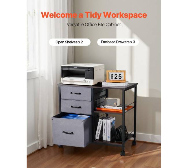 Mobilus metalinis failų kabinetas su stalčiais1