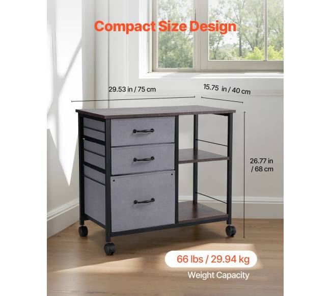 Mobilus metalinis failų kabinetas su stalčiais2