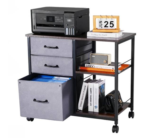 Mobilus metalinis failų kabinetas su stalčiais8