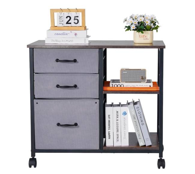 Mobilus metalinis failų kabinetas su stalčiais9