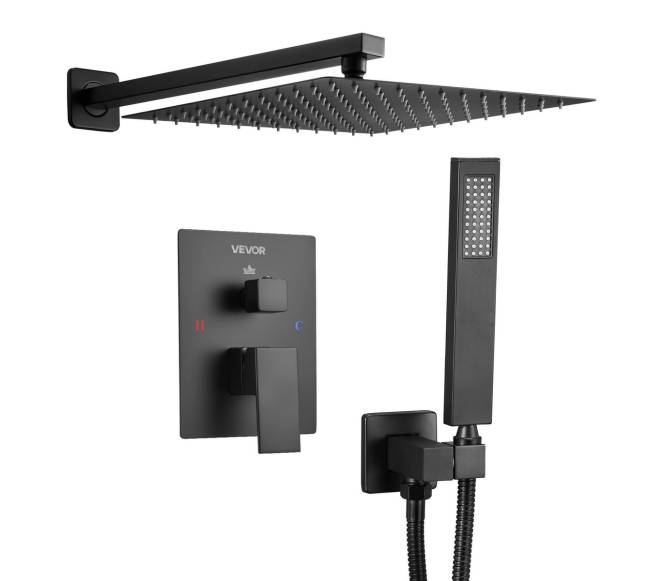 Dušo maišytuvo komplektas su 30 cm kvadratiniu galvute9