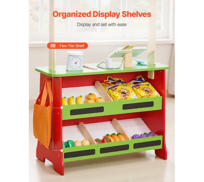 Medinis lėlės teatras ir parduotuvė vaikams4