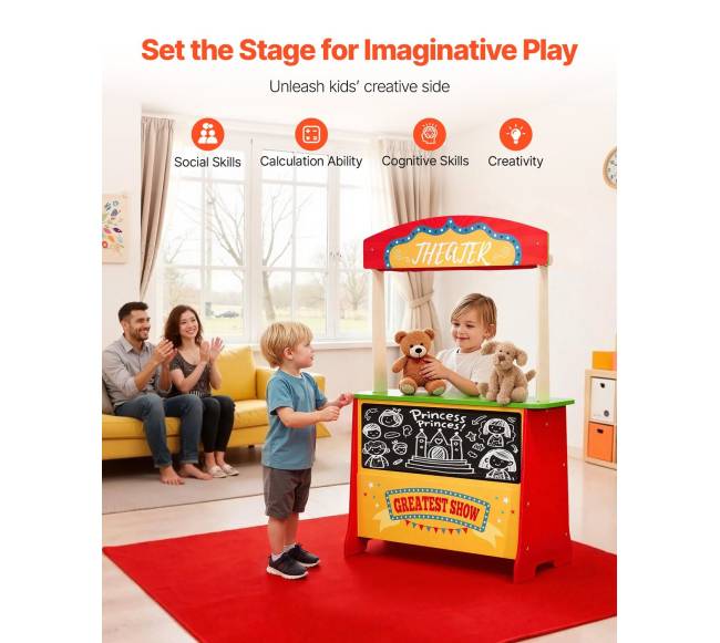 Medinis lėlės teatras ir parduotuvė vaikams5