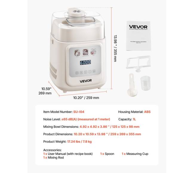 1 litras automatinė ledų gaminimo mašina su kompresoriumi6