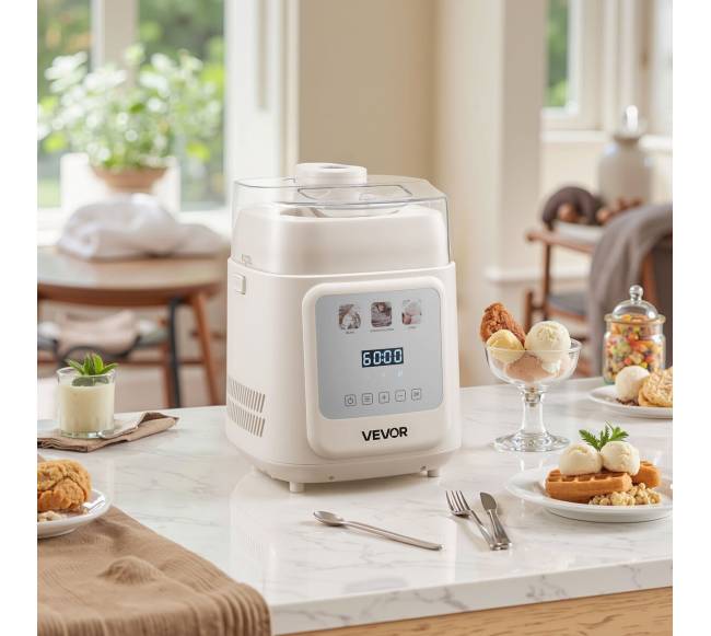 1 litras automatinė ledų gaminimo mašina su kompresoriumi7