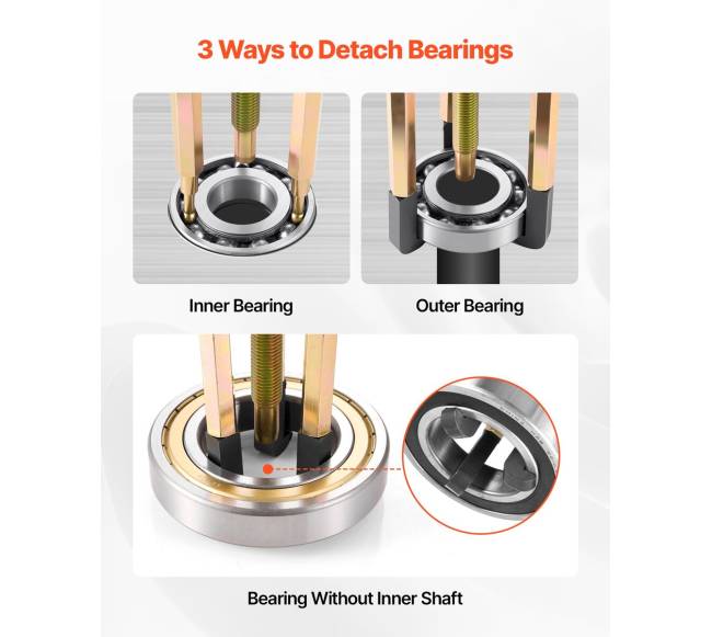 Guolių ištraukimo įrankis 36 viename1