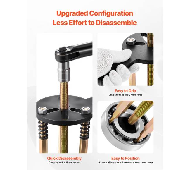 Guolių ištraukimo įrankis 36 viename5