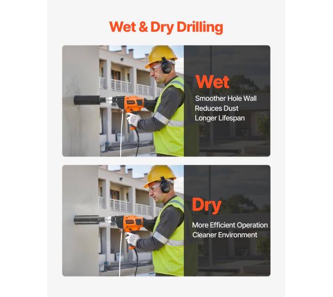 Deimantinis gręžtuvas betonui 2000W 16 cm3