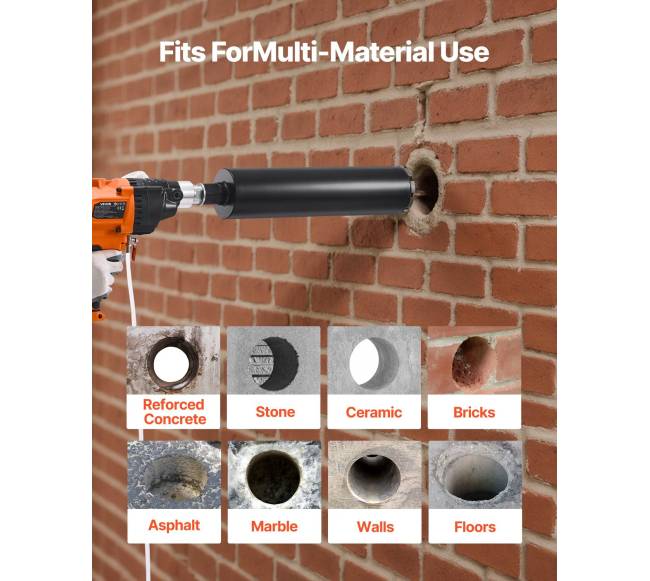 Deimantinis gręžtuvas betonui 2000W 16 cm4