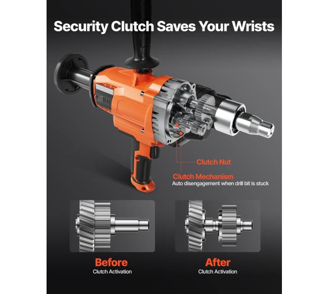 Deimantinis gręžtuvas betonui 2000W 16 cm5