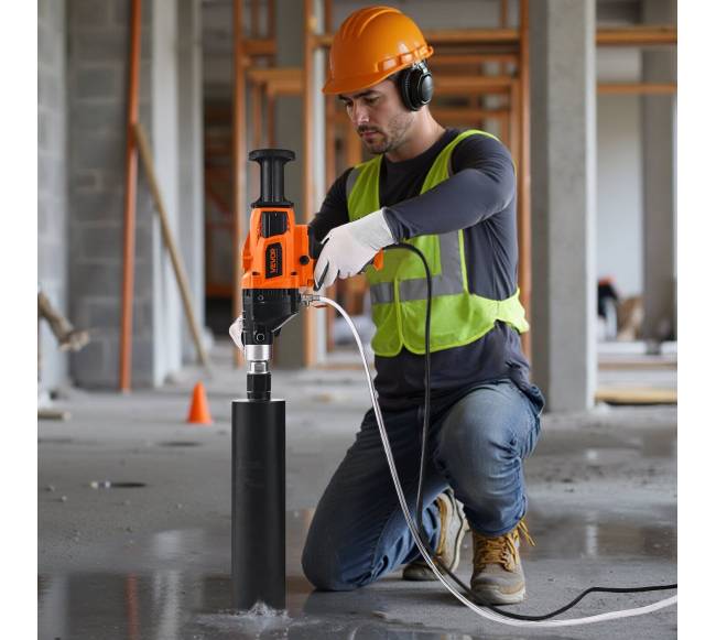 Deimantinis gręžtuvas betonui 2000W 16 cm7