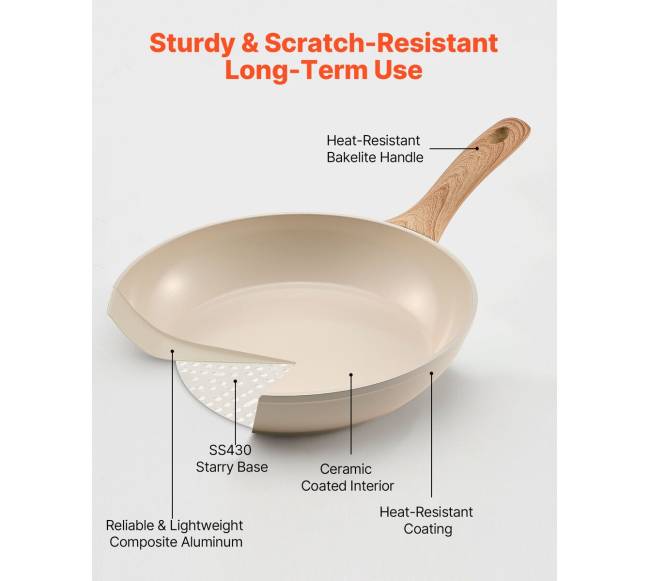 Keptuvių rinkinys, 3 vnt. 200, 240, 280 mm2