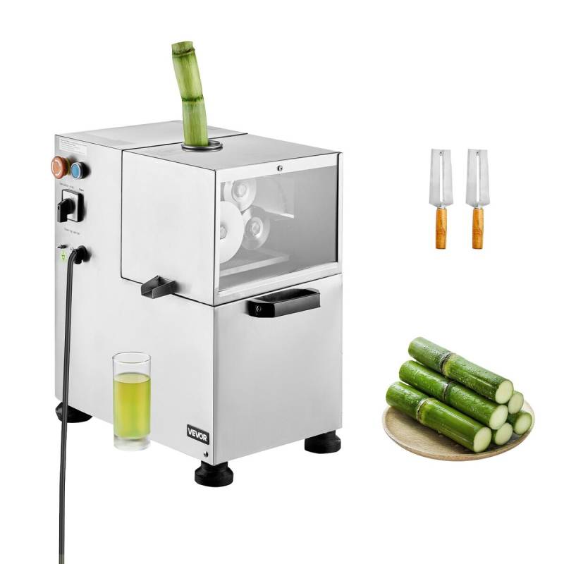 Elektrinė cukranendrių sulčiaspaudė 800W su 4 voleliais0