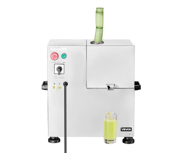 Elektrinė cukranendrių sulčiaspaudė 800W su 4 voleliais8