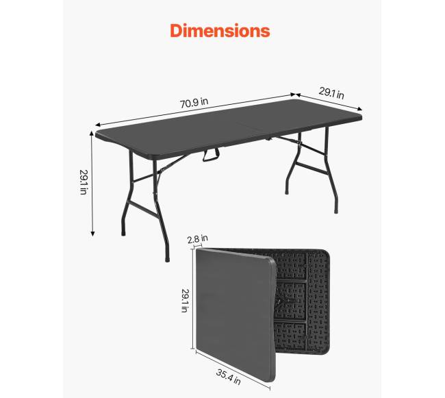 180 cm plastikinis sulankstomas stalas3