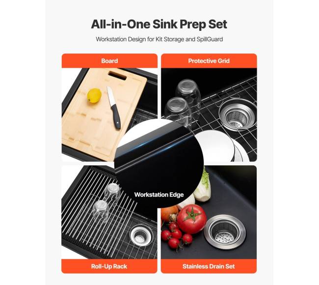 84 cm granito virtuvinė kriauklė po stalviršiu3