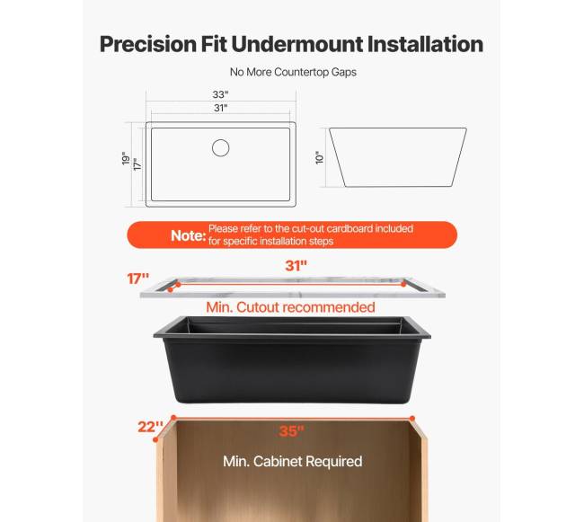 84 cm granito virtuvinė kriauklė po stalviršiu5