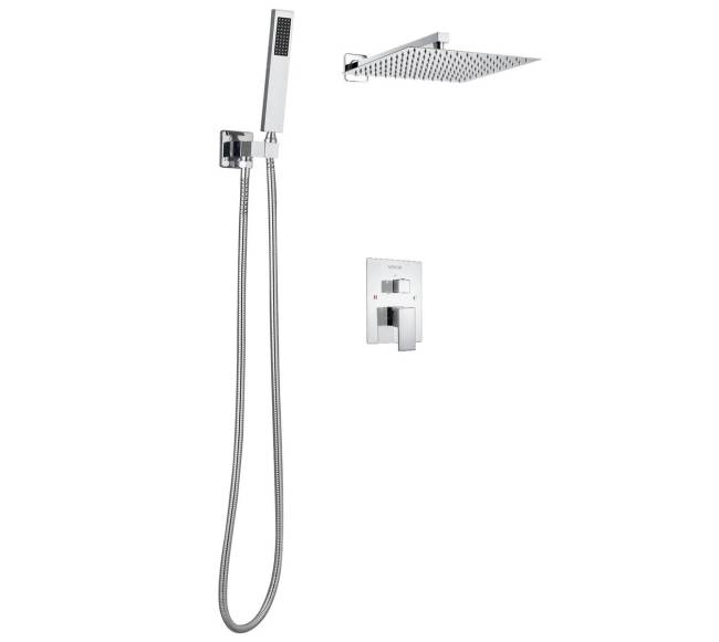 Dušo komplektas su 30 cm lietaus galva8