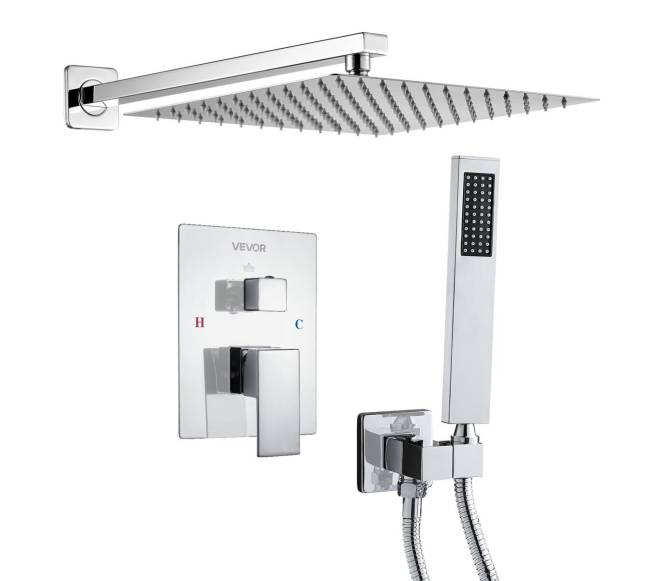 Dušo komplektas su 30 cm lietaus galva9