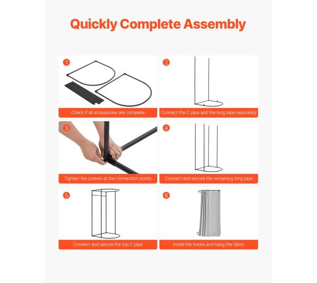 Nešiojama persirengimo kabina 100 cm pusapvalė5