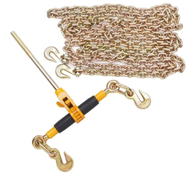 Grandinys su ratcheto įtempikliu 7100 kg 2 vnt.10