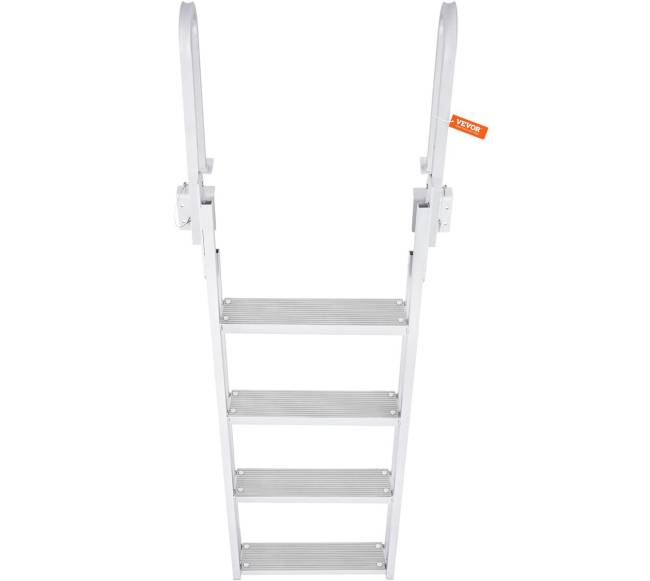 Aliuminės laiptų kopėčios su atverčiamu mechanizmu8