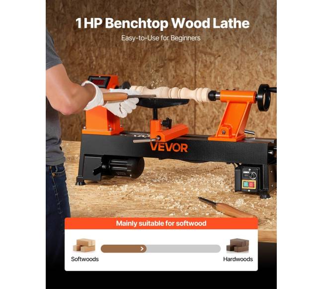 Medžio tekinimo staklės 1 AG 30 cm x 46 cm1