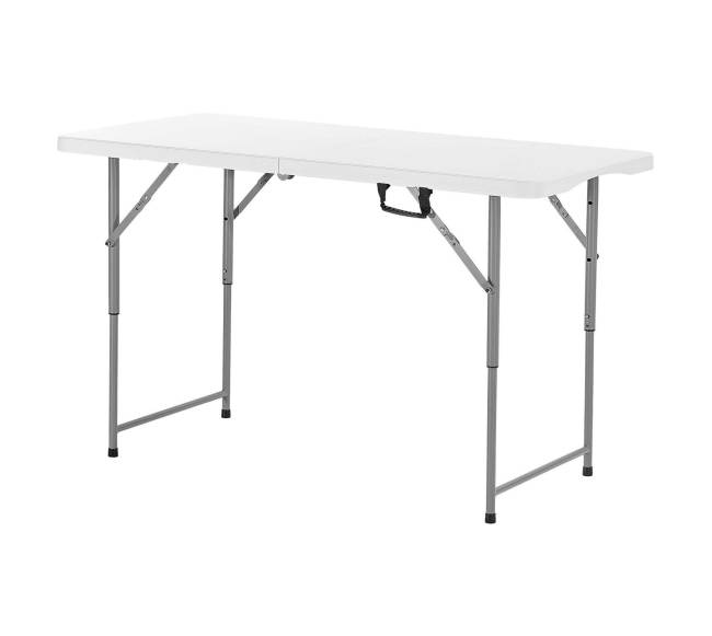 Sulankstomas plastikinis stalas 122cm vidaus ir lauko naudojimui8