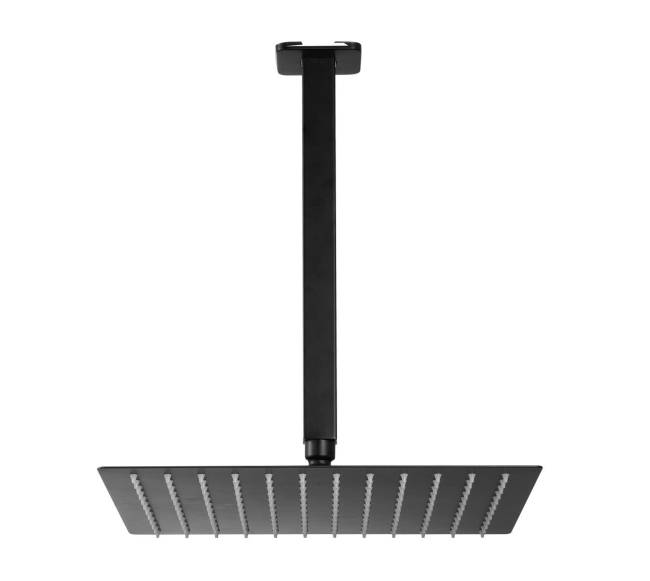 Dušo maišytuvo komplektas juodas matinė10