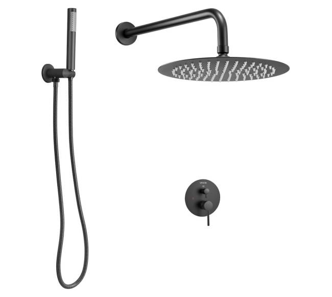 Vonios dušo komplektas su apvaliu galvučiu8