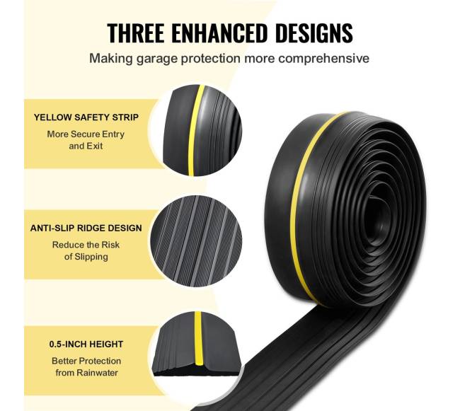 Garažo slenksčio sandarinimo juosta 3,7 m2