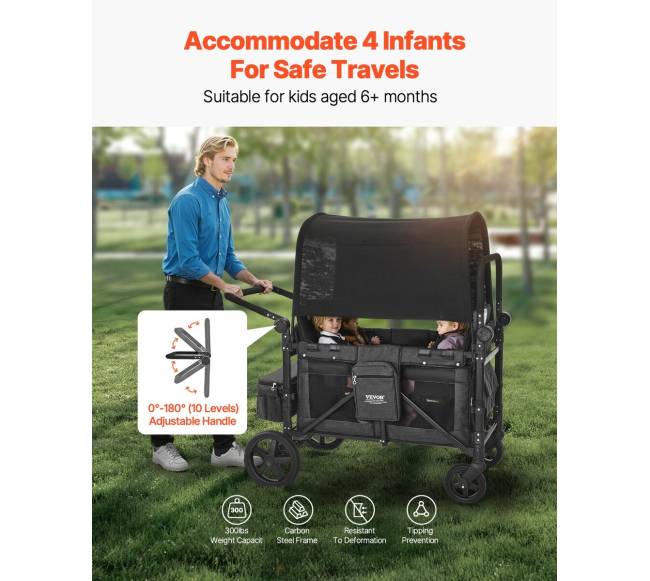 Vėžimėlis 4 vaikams stovyklavimui2