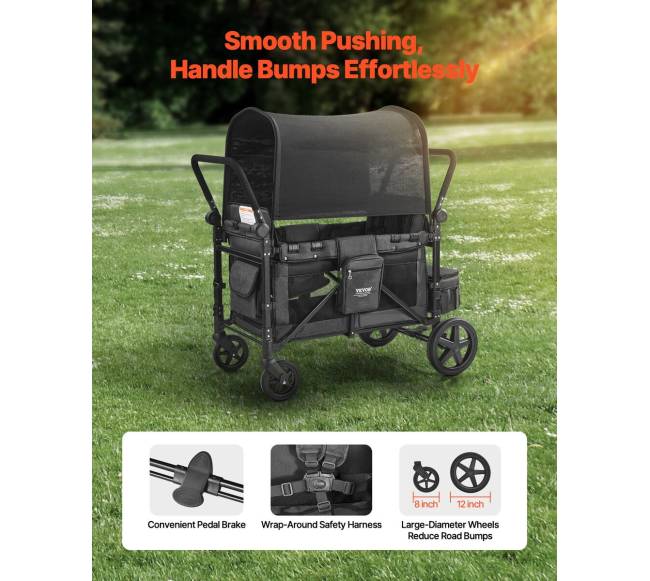 Vėžimėlis 4 vaikams stovyklavimui3