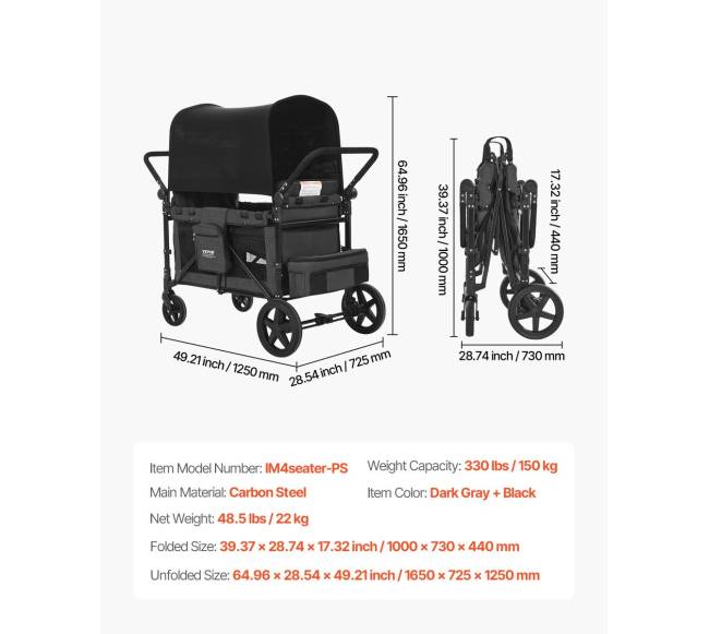 Vėžimėlis 4 vaikams stovyklavimui6