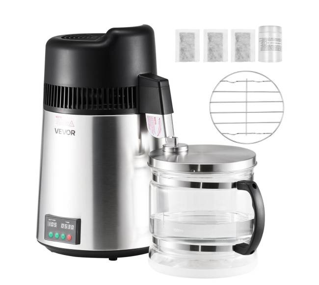 6 l vandens distiliatorius, 900 W plieninis8