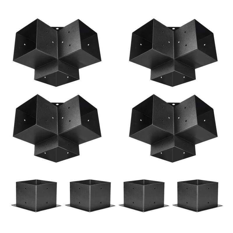 6x6 colių pergolos laikiklių rinkinys0