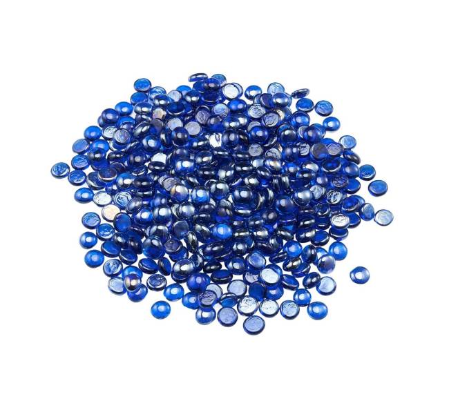 20 kg mėlynos ugnies stiklo akmenys židiniams0